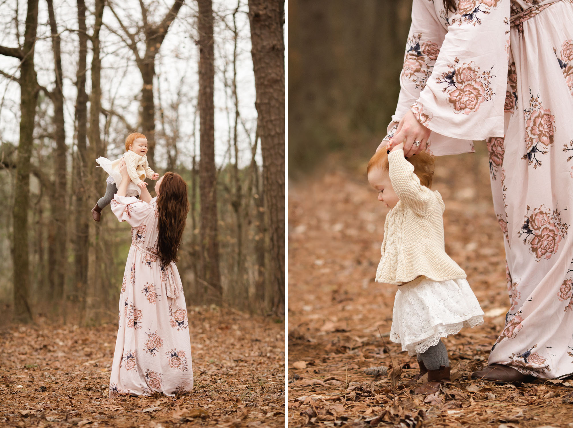 winter outdoor family photographs | Sweet Caroline Photographi