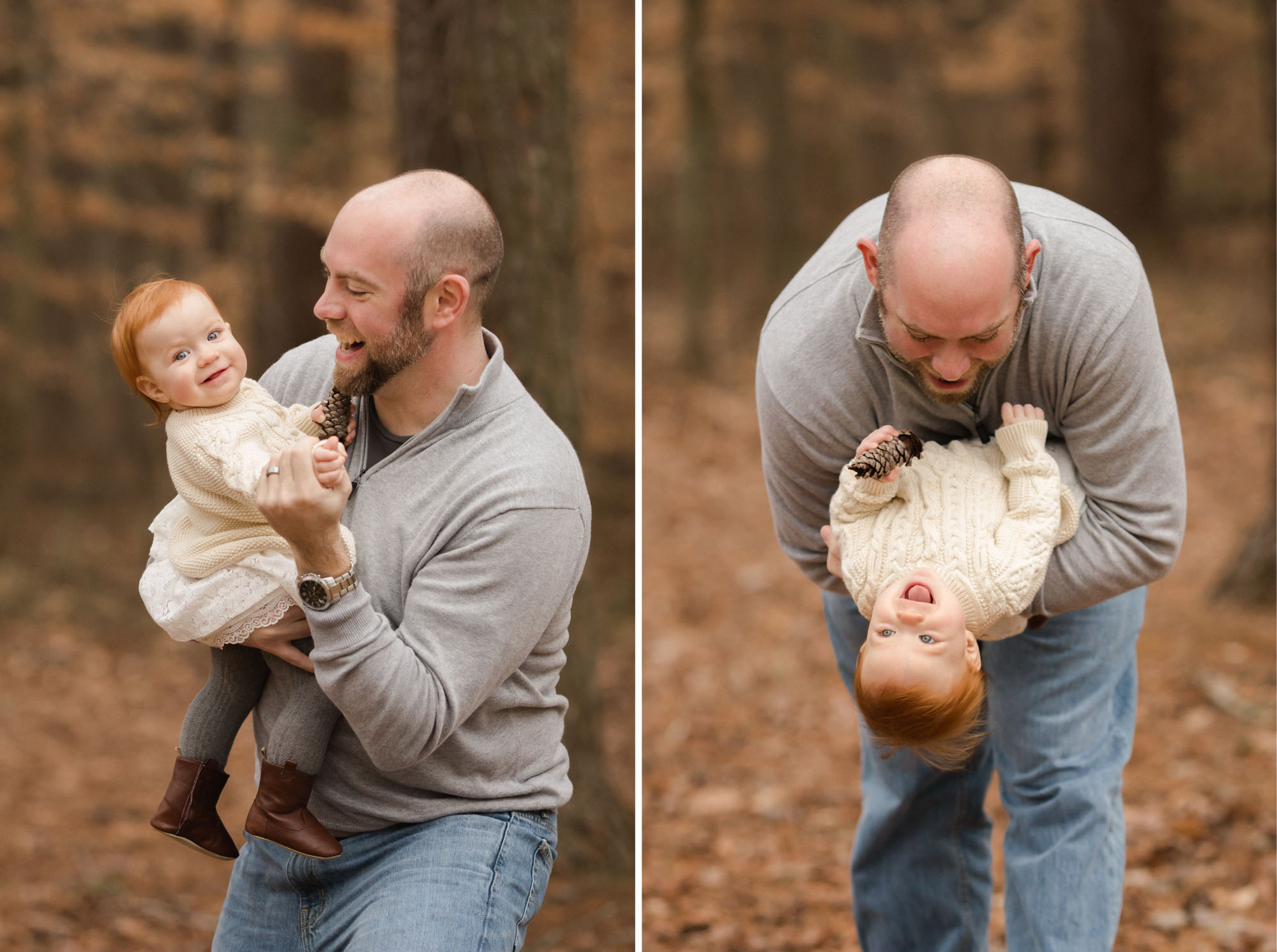 winter outdoor family photographs | Sweet Caroline Photographi