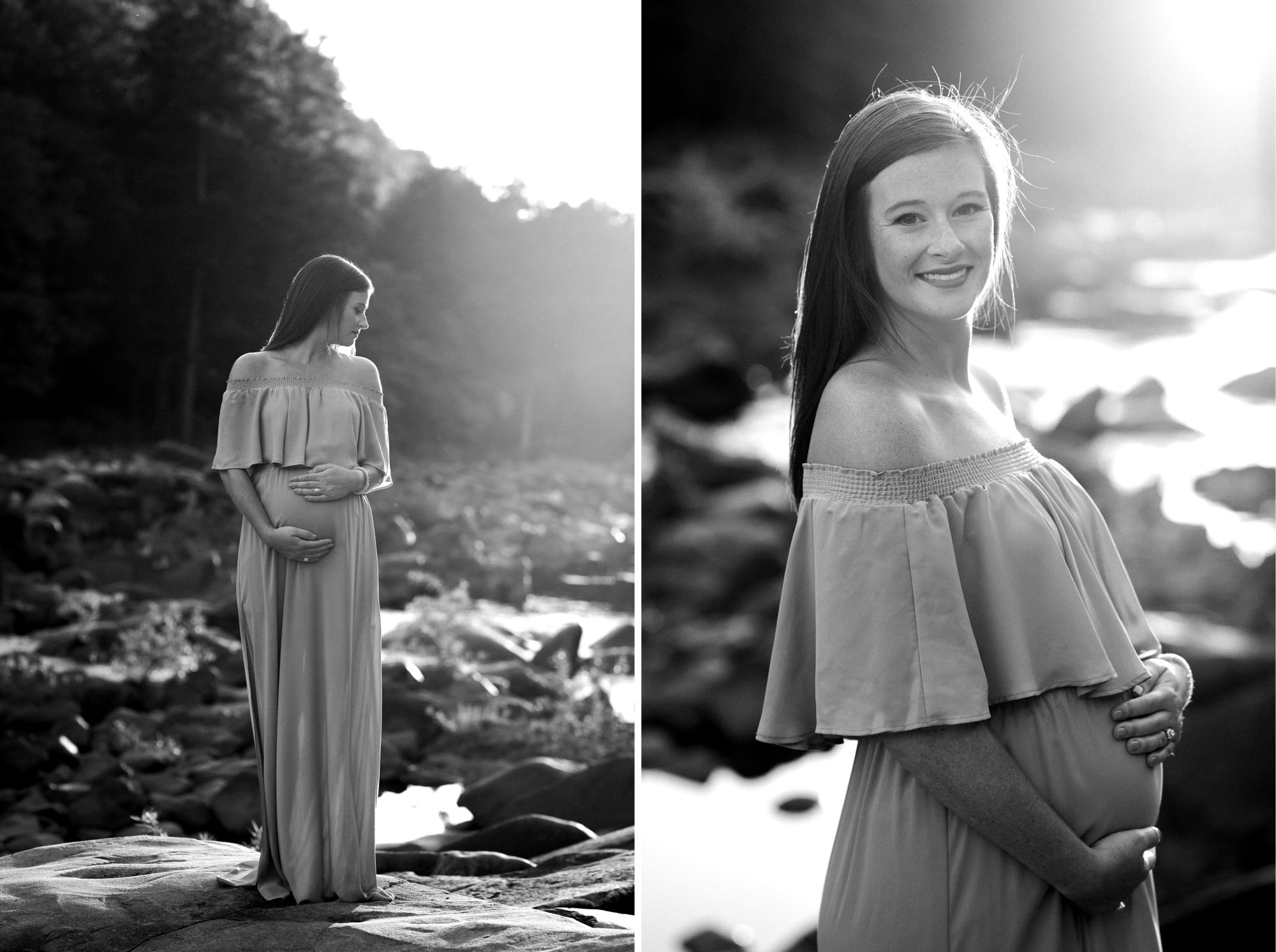 outdoor maternity photos | Sweet Caroline Photographie