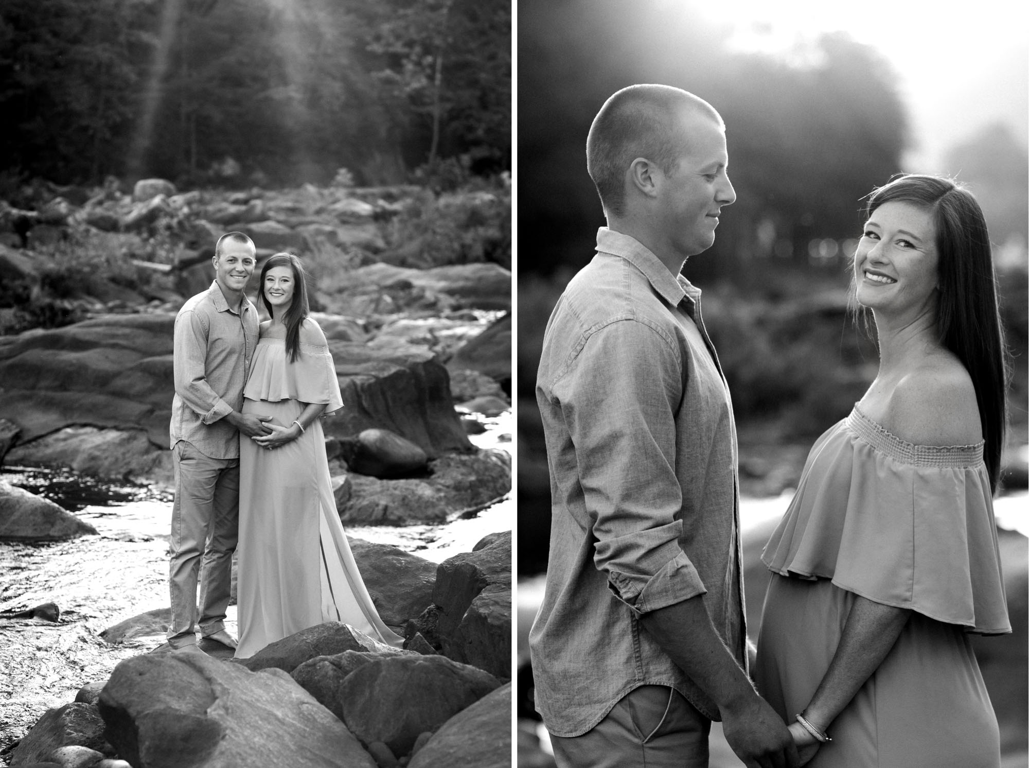 outdoor maternity photos | Sweet Caroline Photographie