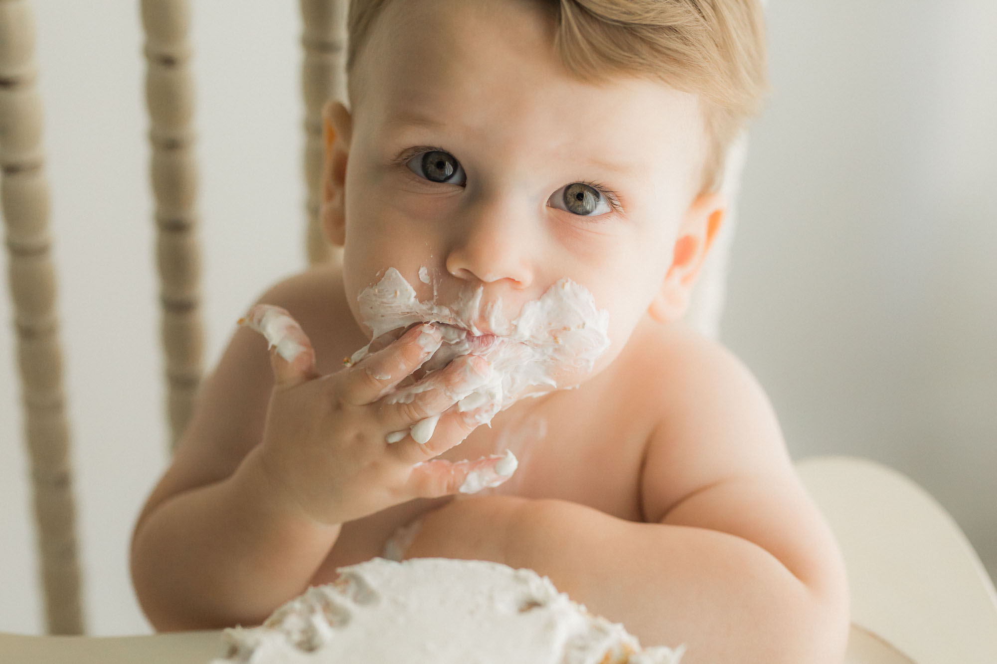First Year cake smash | Sweet Caroline Photographie 