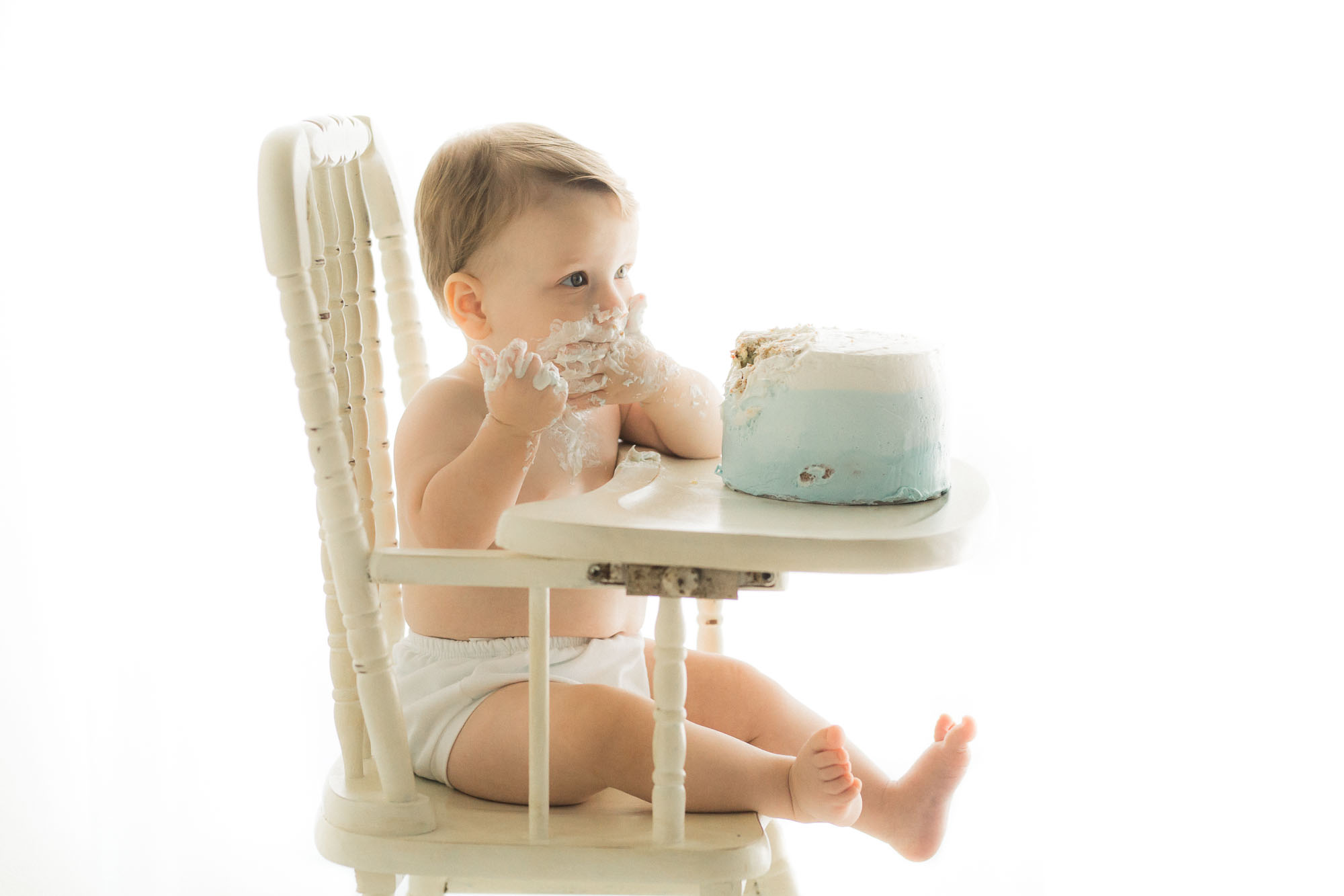 First Year cake smash | Sweet Caroline Photographie