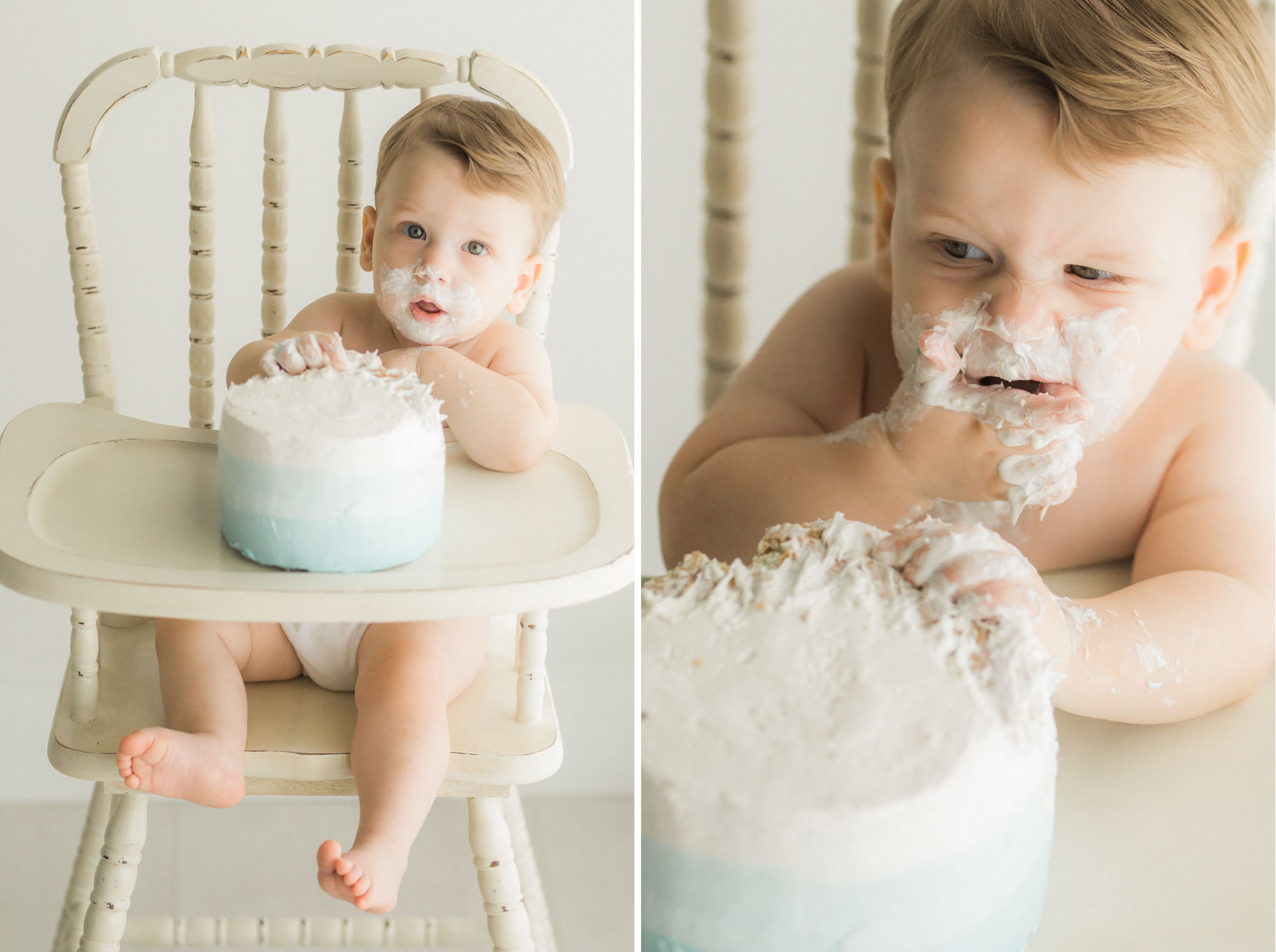 First Year cake smash | Sweet Caroline Photographie