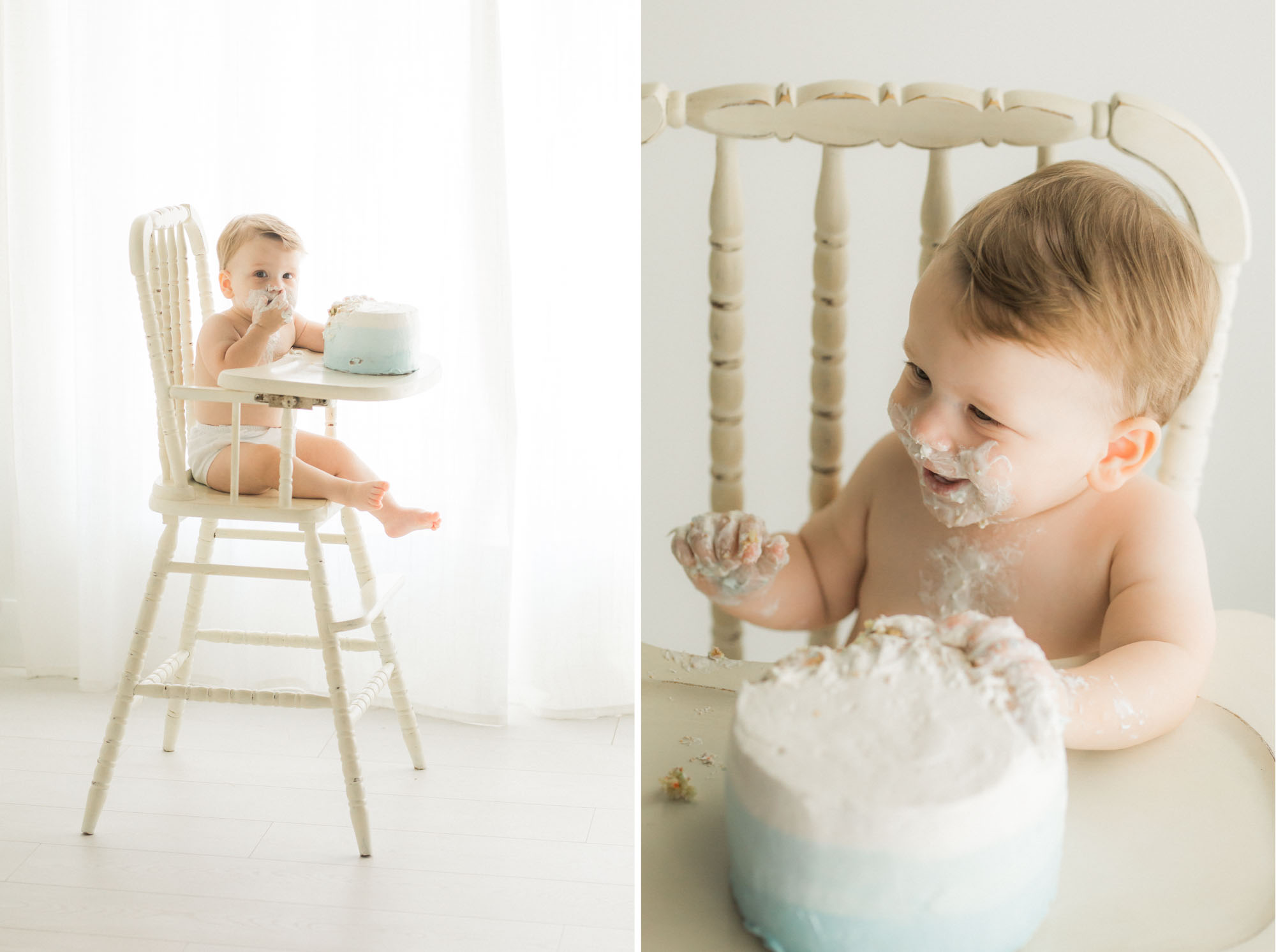 First Year cake smash | Sweet Caroline Photographie