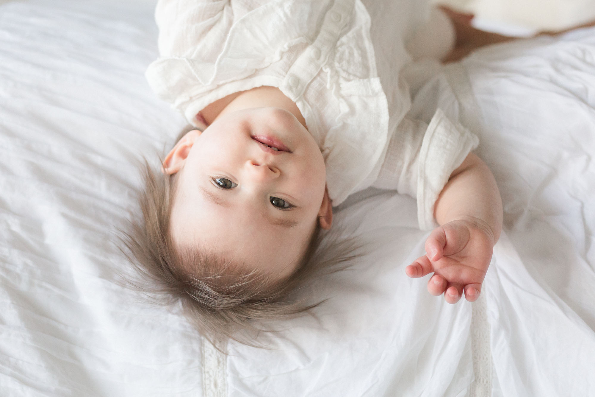 One-Year Baby Photographs | Sweet Caroline Photographie